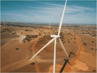  First energy export from Yandin Wind Farm