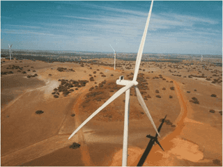  First energy export from Yandin Wind Farm